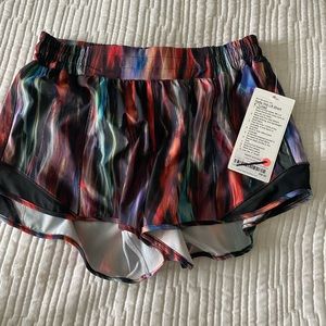 Hotty hot LR shorts Lululemon size 10